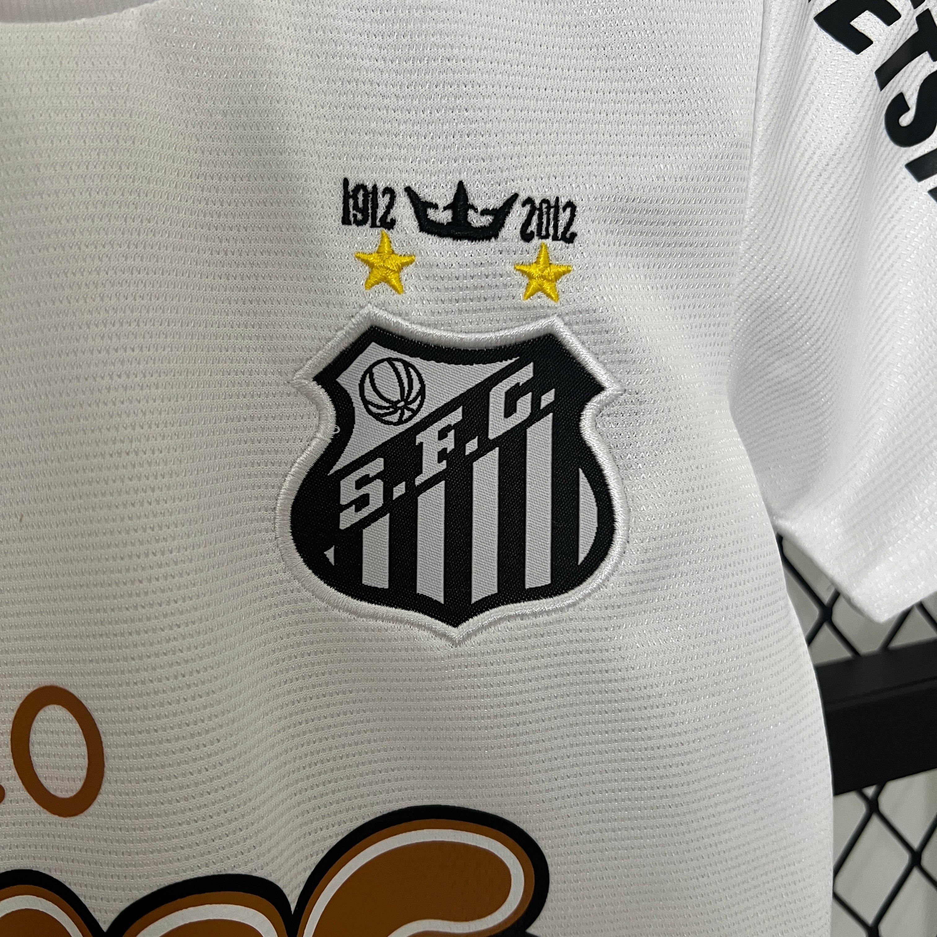 Maillot rétro Santos 11-12 pour enfant