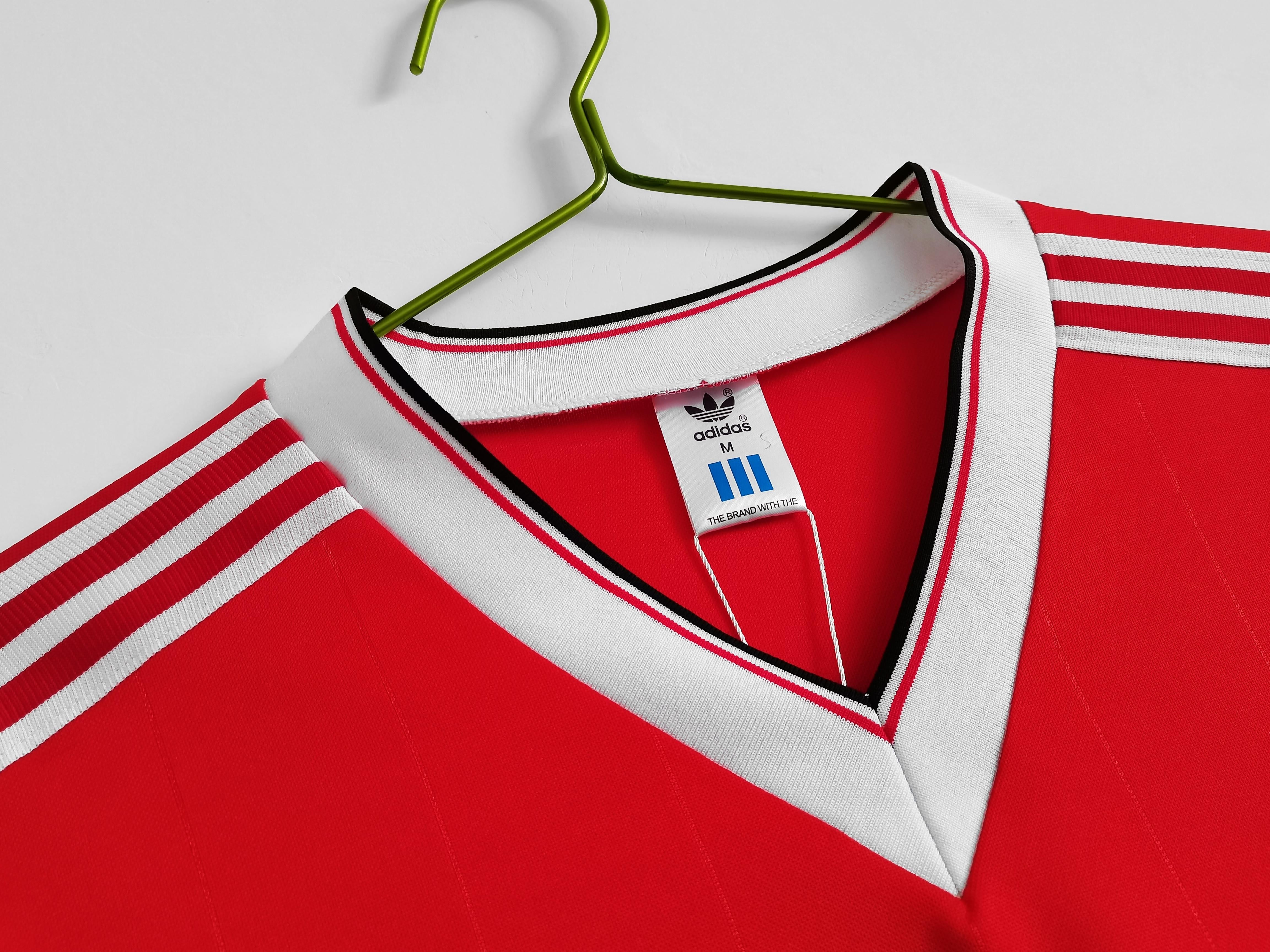 Maillot domicile à manches longues de Manchester United 1986-1987