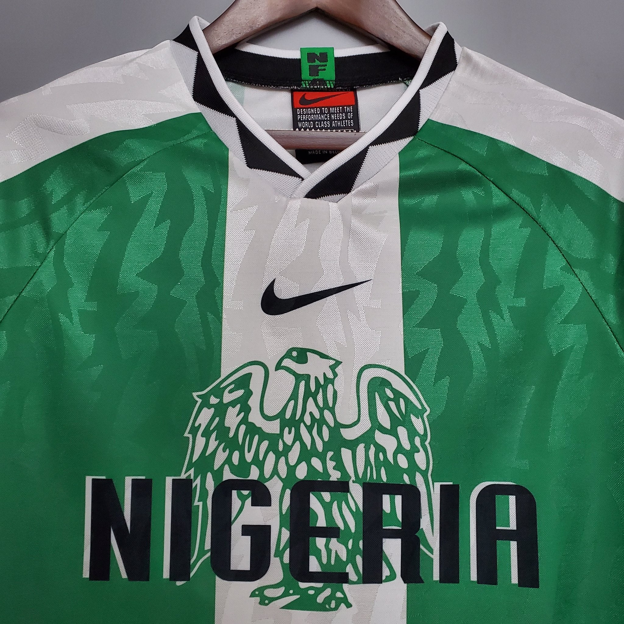 Maillot rétro domicile du Nigéria 1996