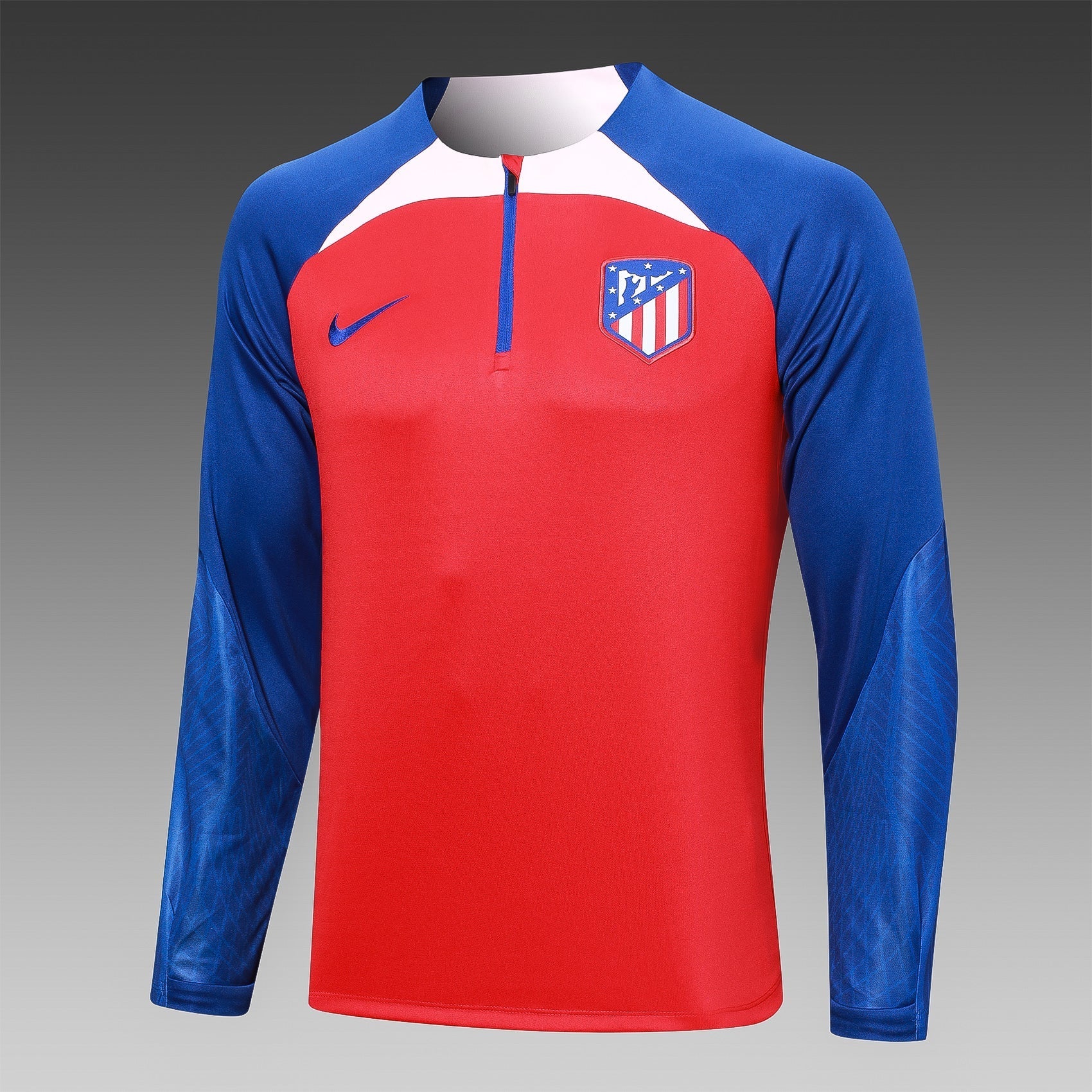 Survêtement rouge Atlético Madrid 23-24 (demi-zip)