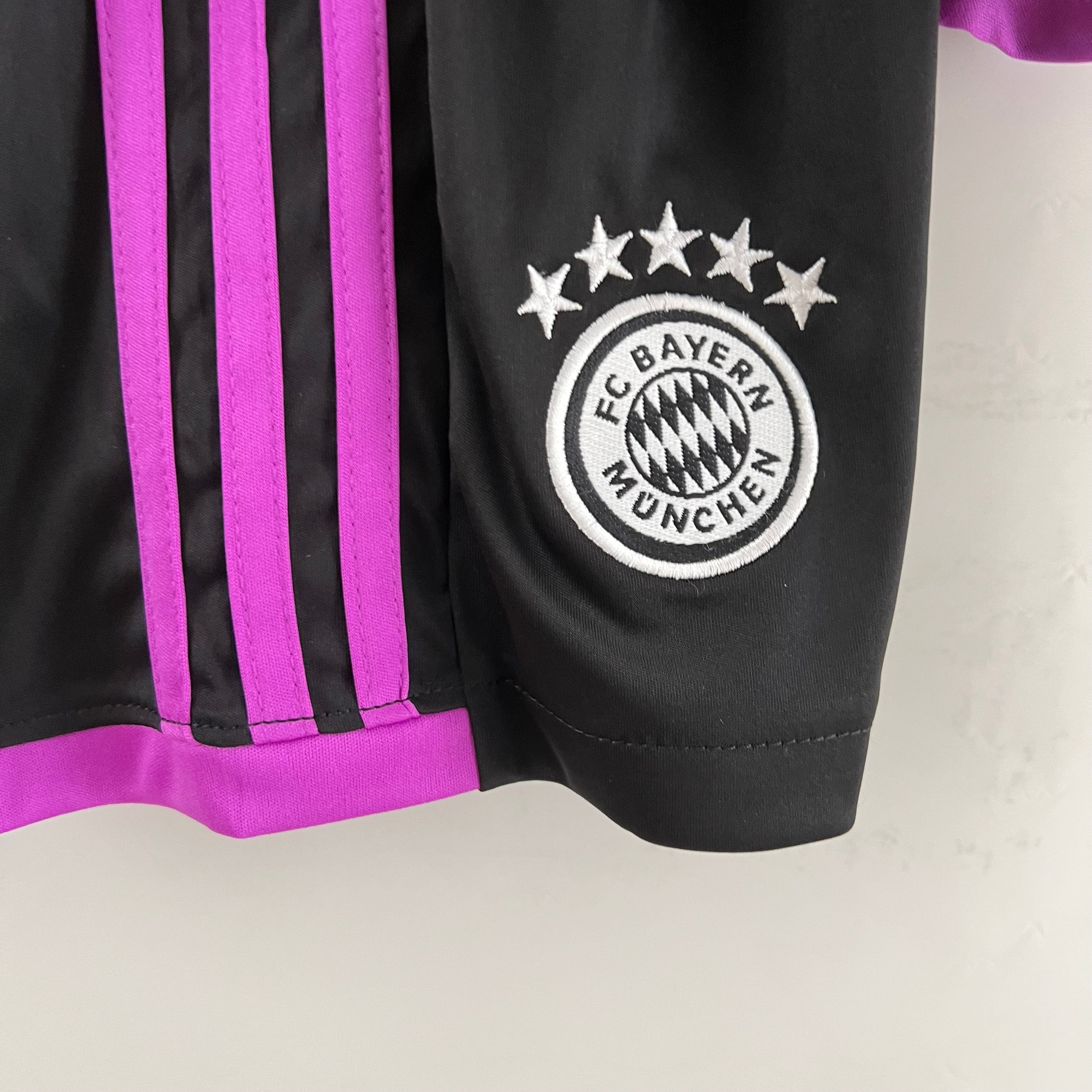 Bayern München 23-24 Kinder Auswärtstrikot