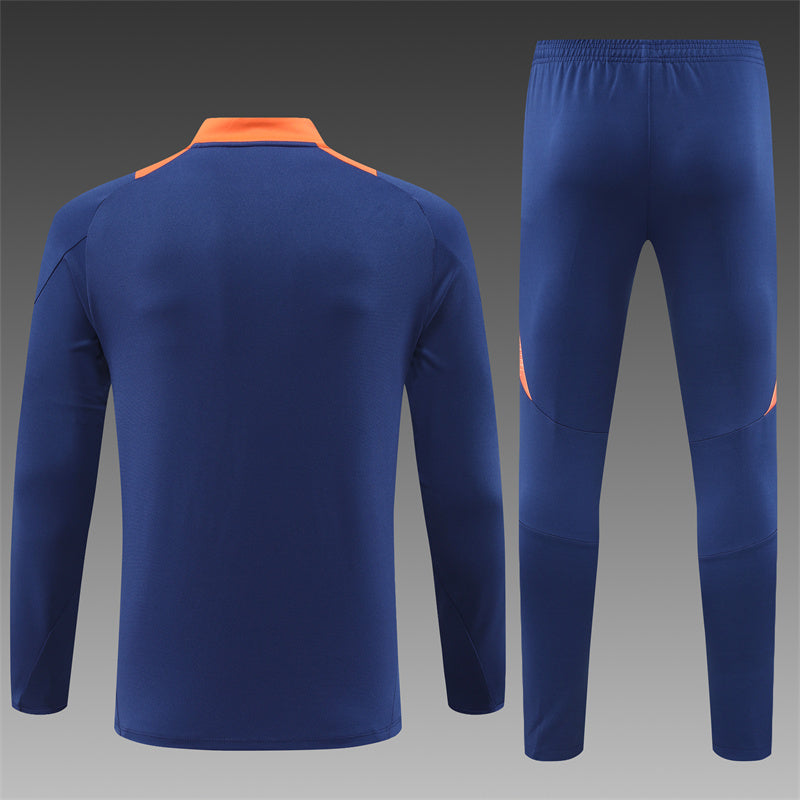 Survêtement Manchester United 2025 Bleu marine