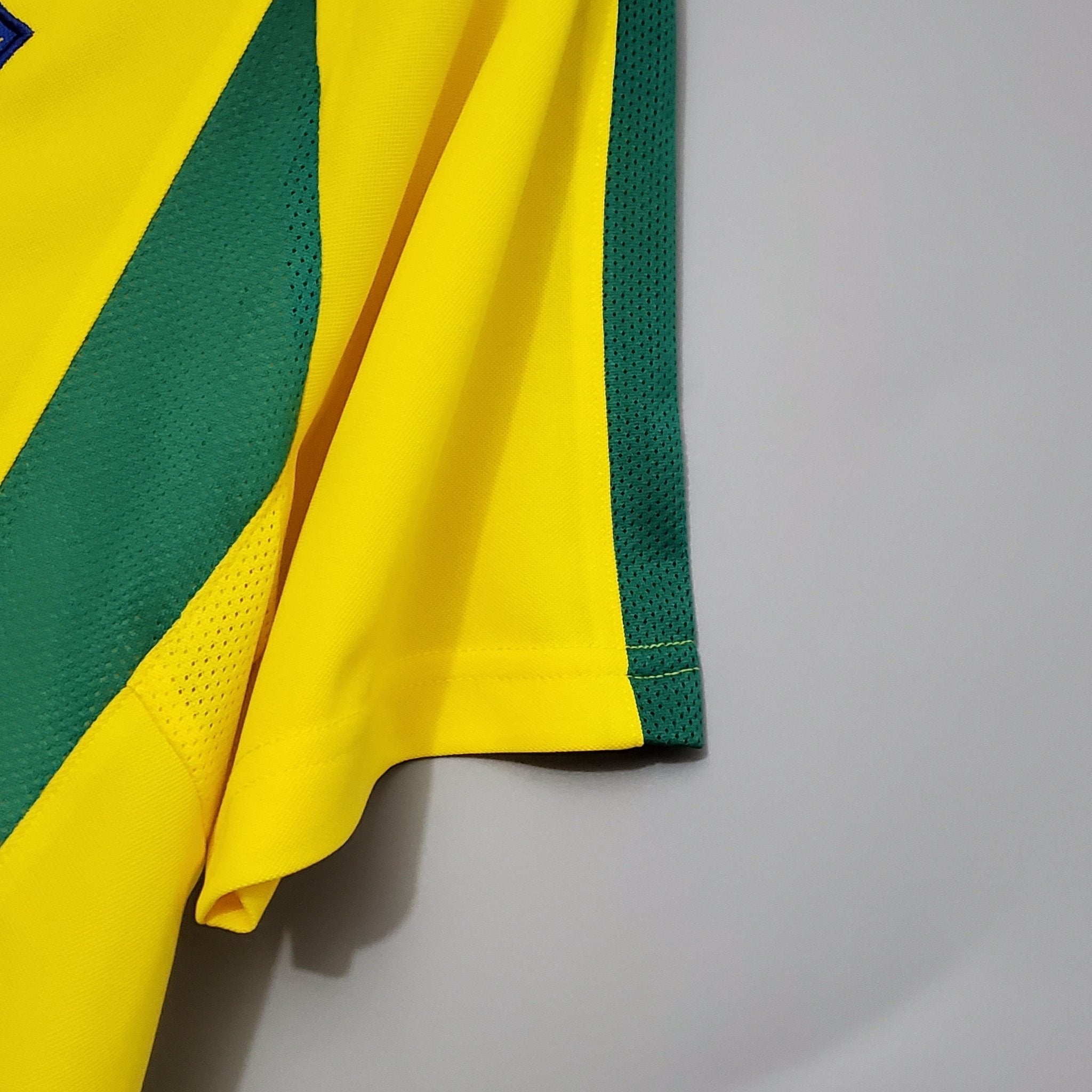 Maillot rétro domicile du Brésil 2002
