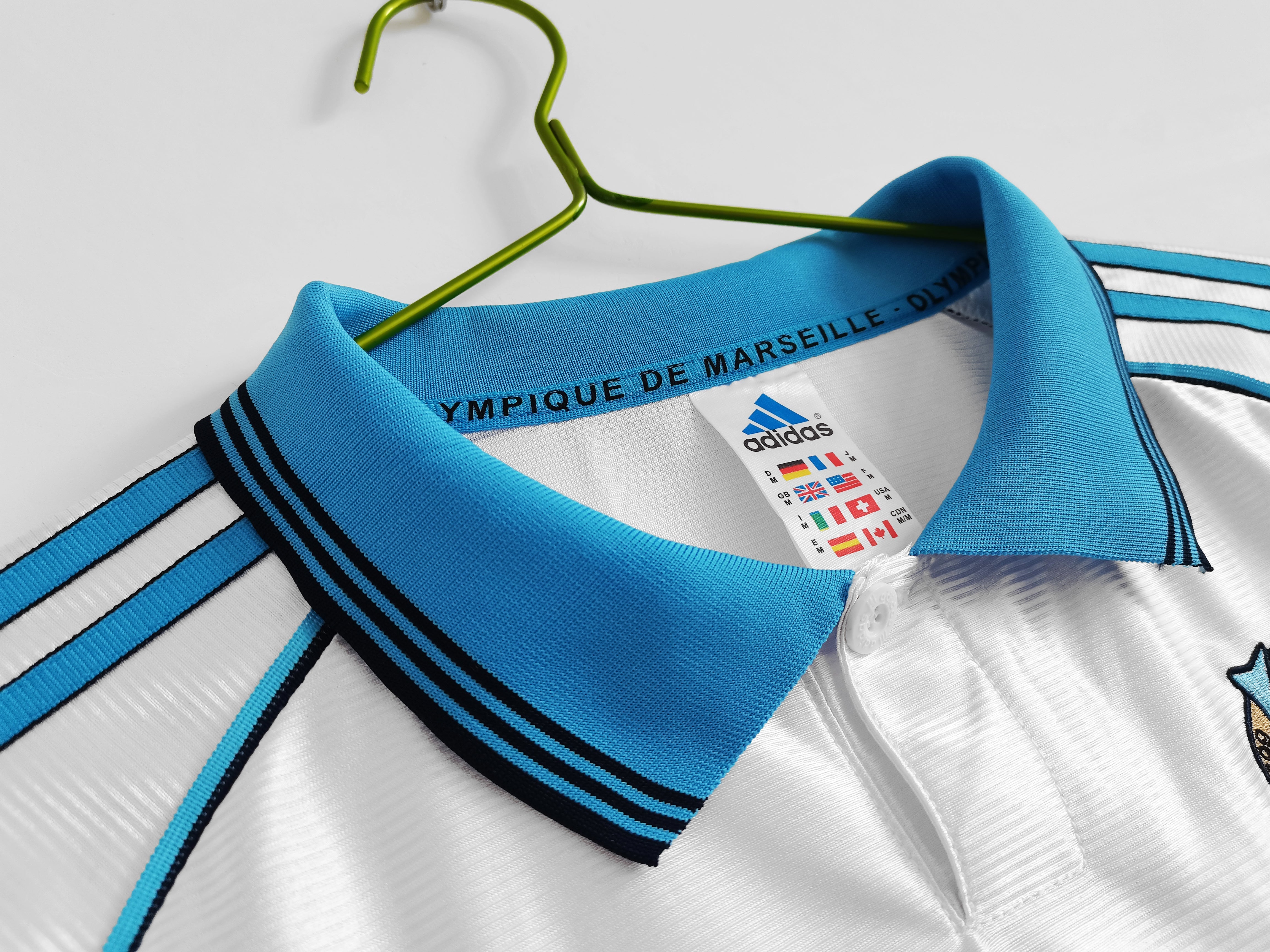 Marseille Home retro Jersey 1998/1999