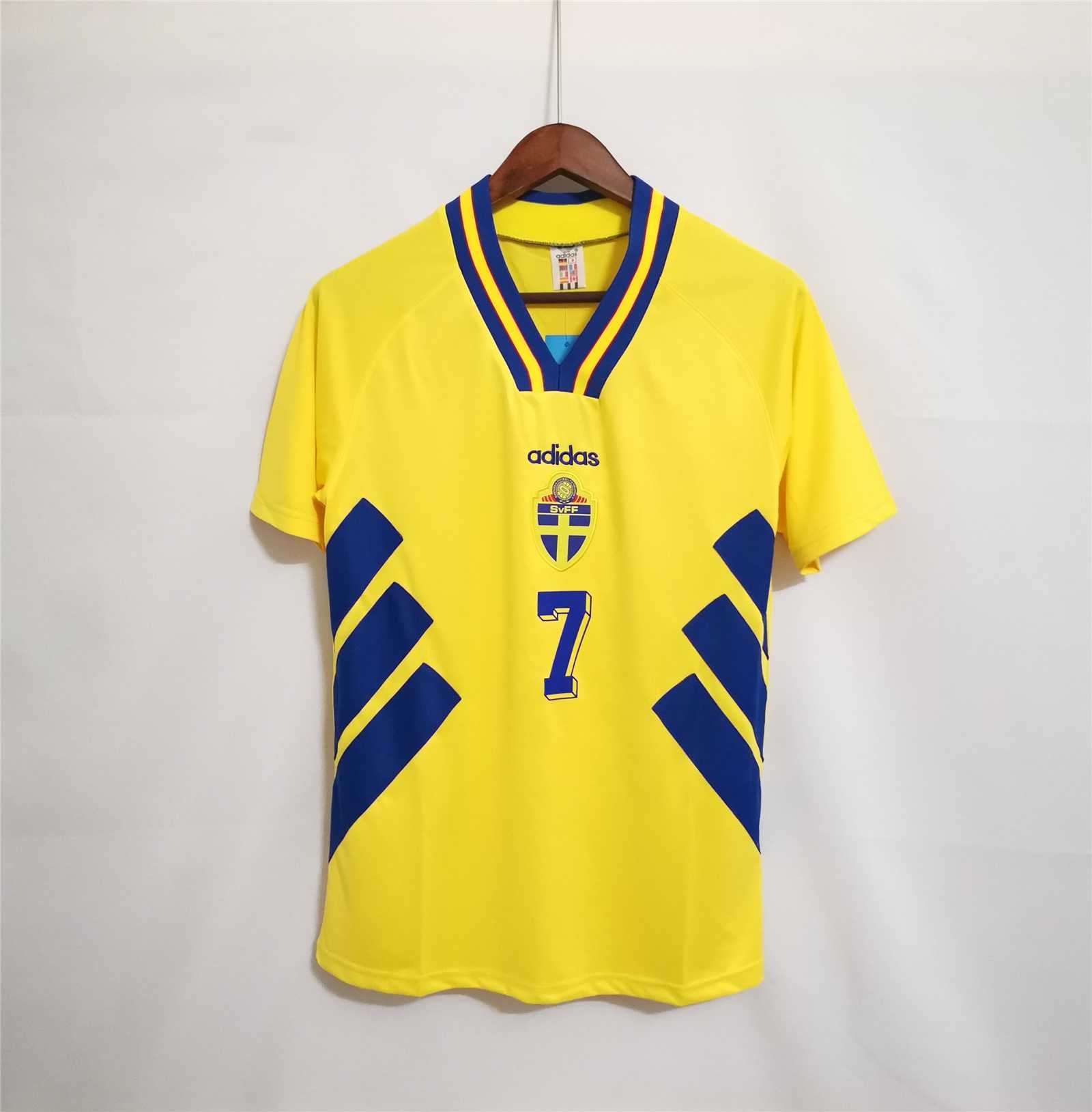1994 Schweden Heimtrikot Retro