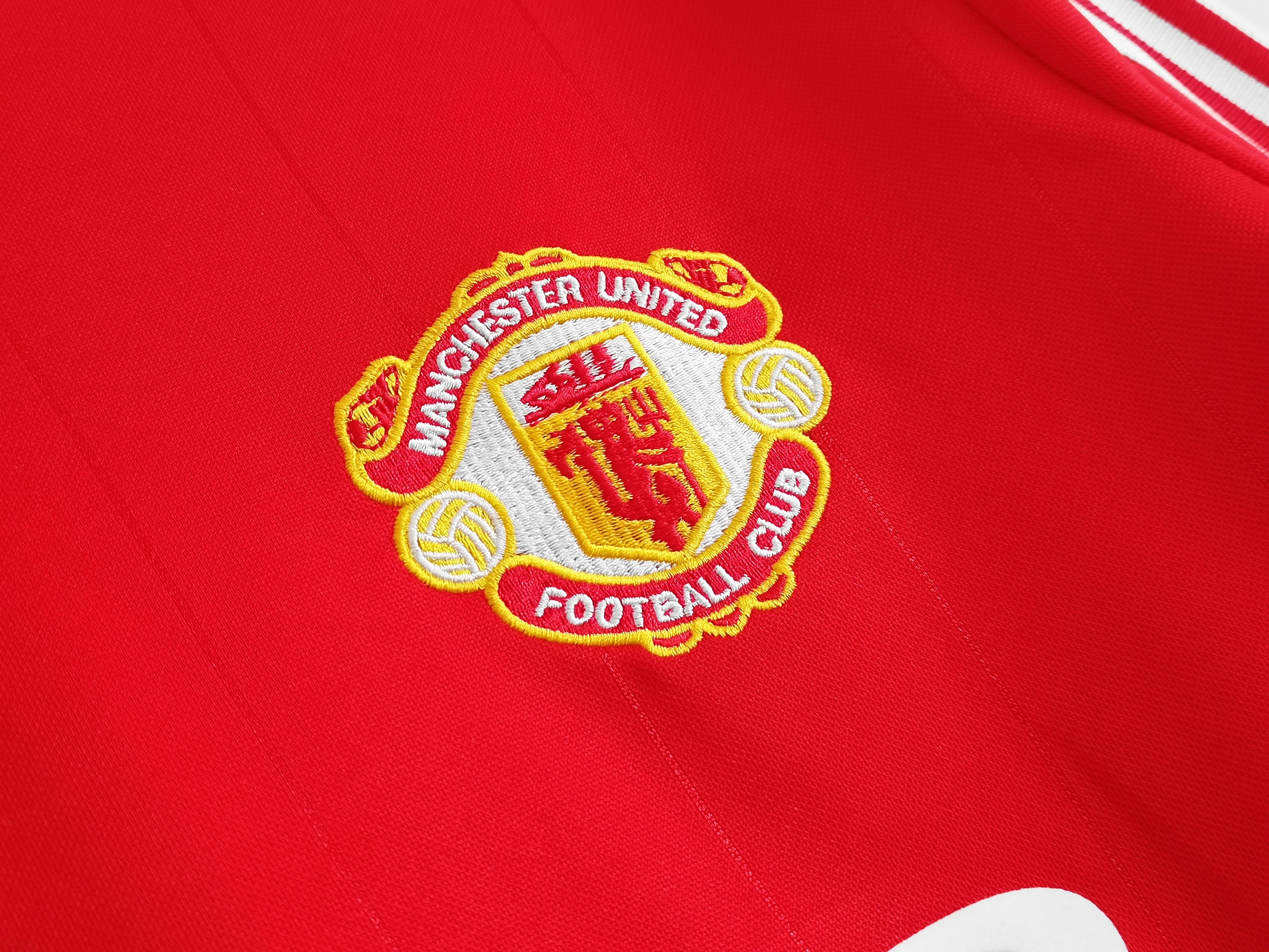 Maillot domicile à manches longues de Manchester United 1986-1987