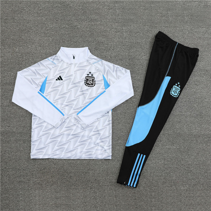 Survêtement Argentine 23-24 style camouflage blanc