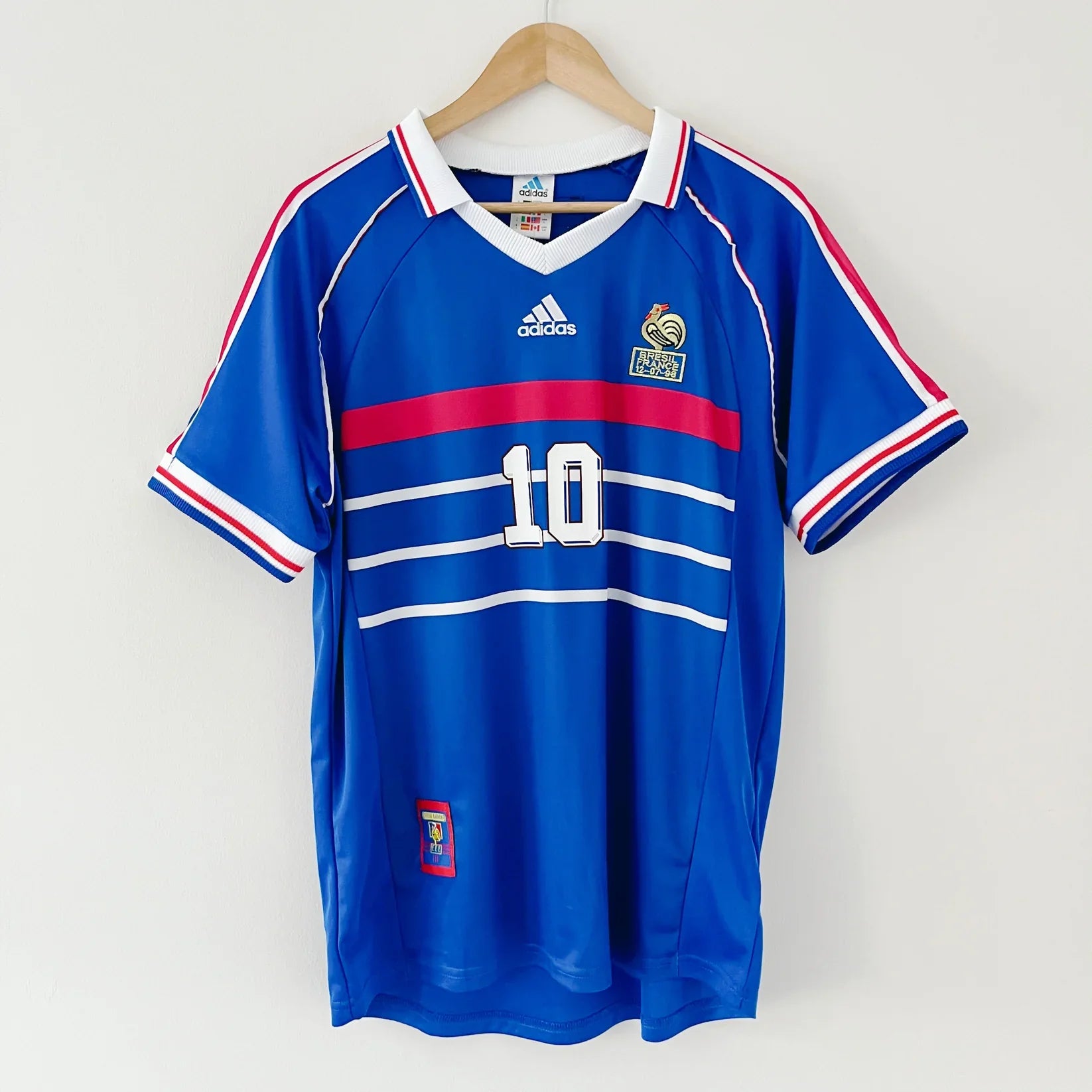 Retro-Heimtrikot Frankreich 1998
