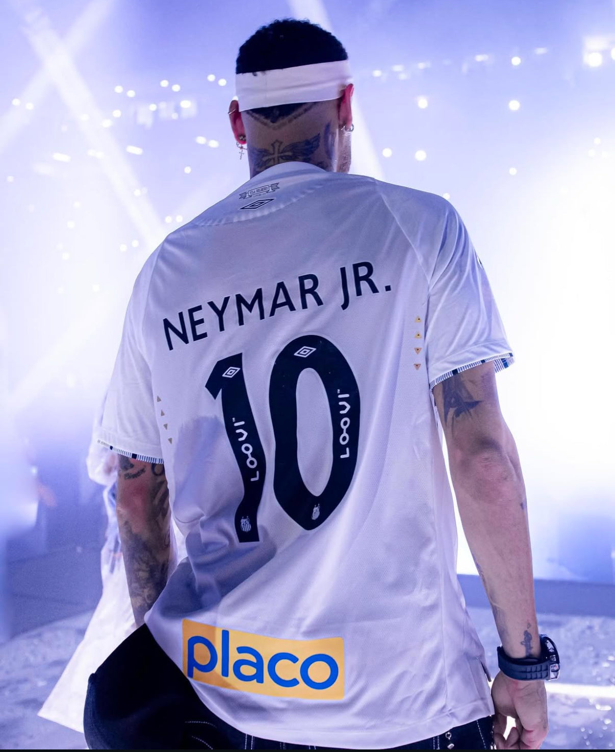 Maillot Santos Neymar 2025
