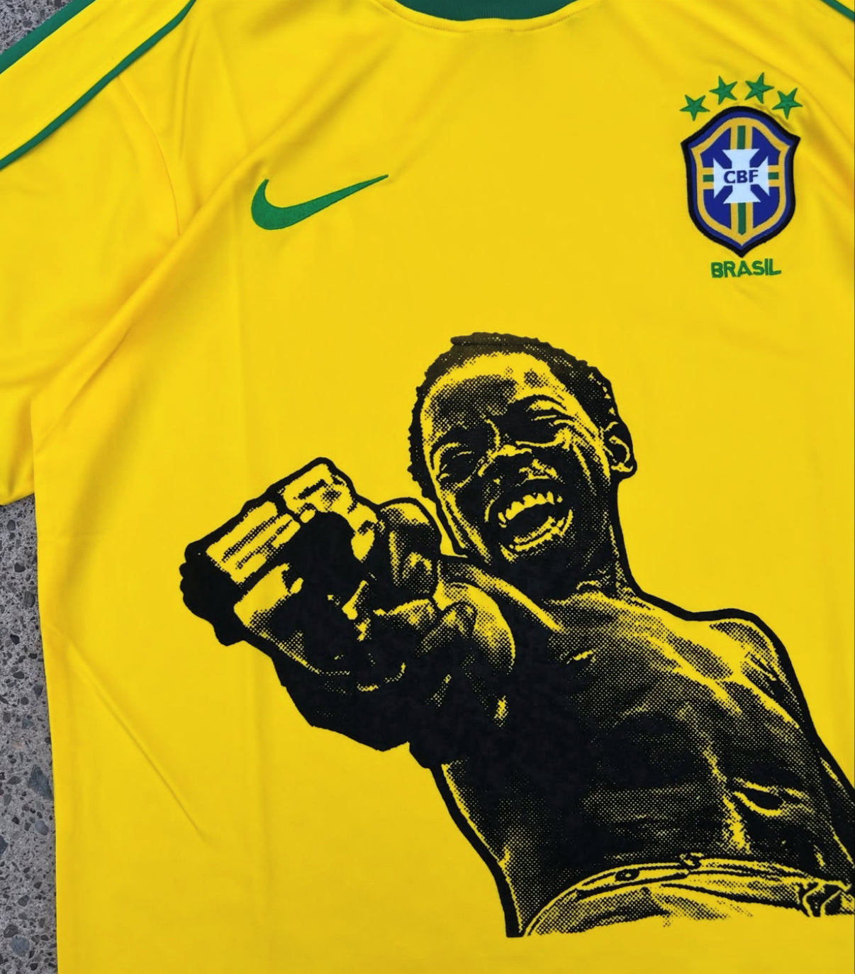 Brasilien 1998 Retro X City of God Konzepttrikot