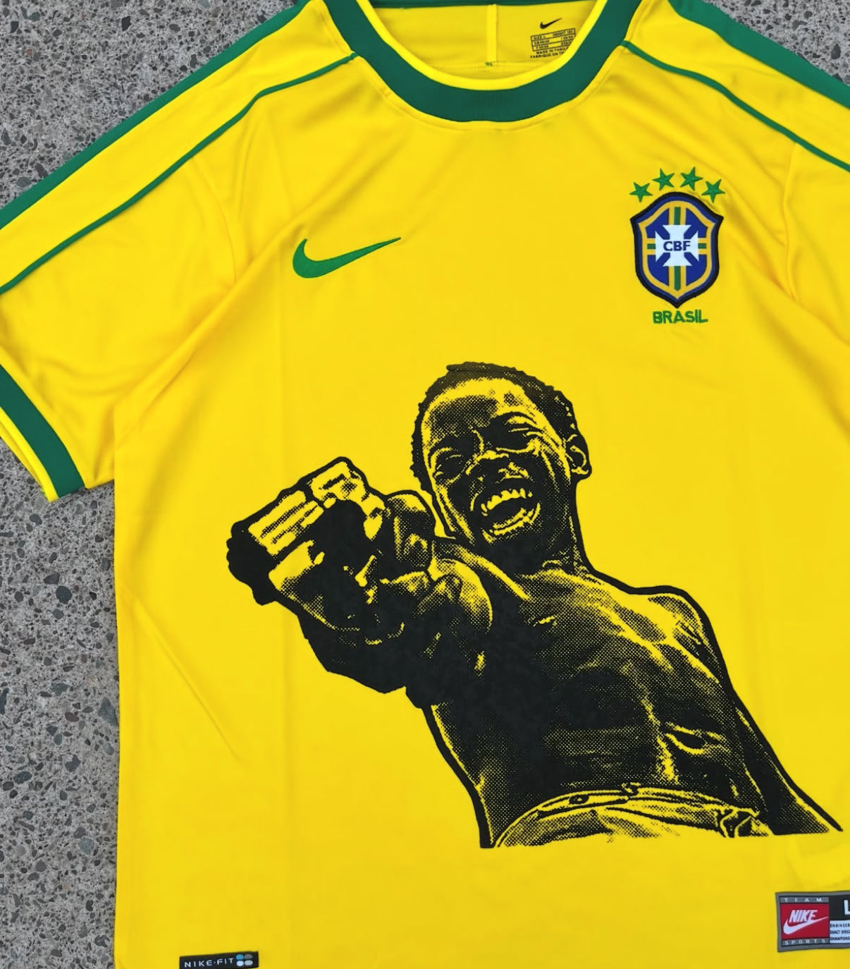 Brasilien 1998 Retro X City of God Konzepttrikot