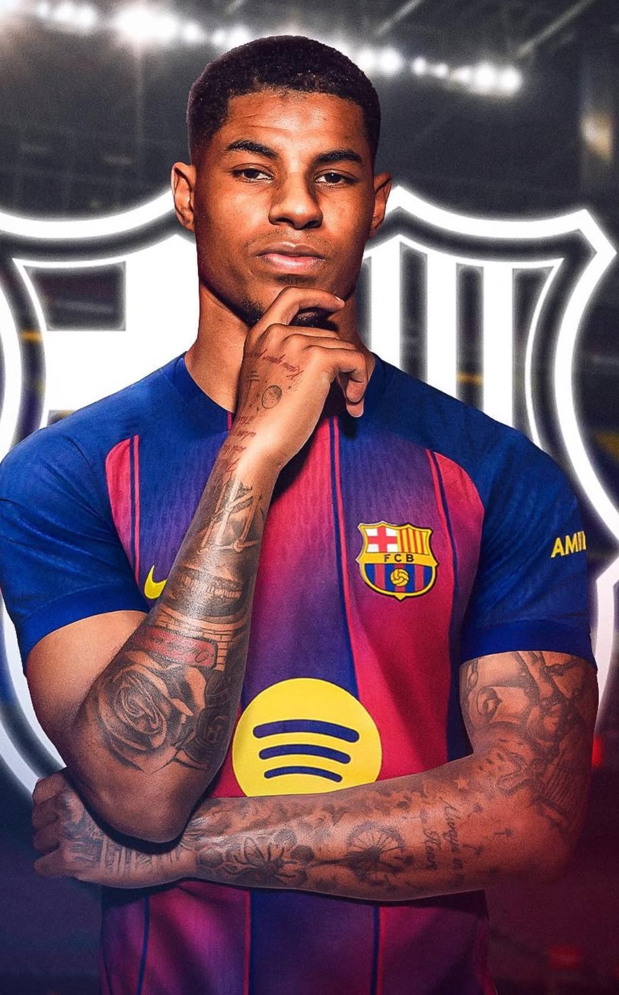 RASHFORD FC Barcelona Trikot