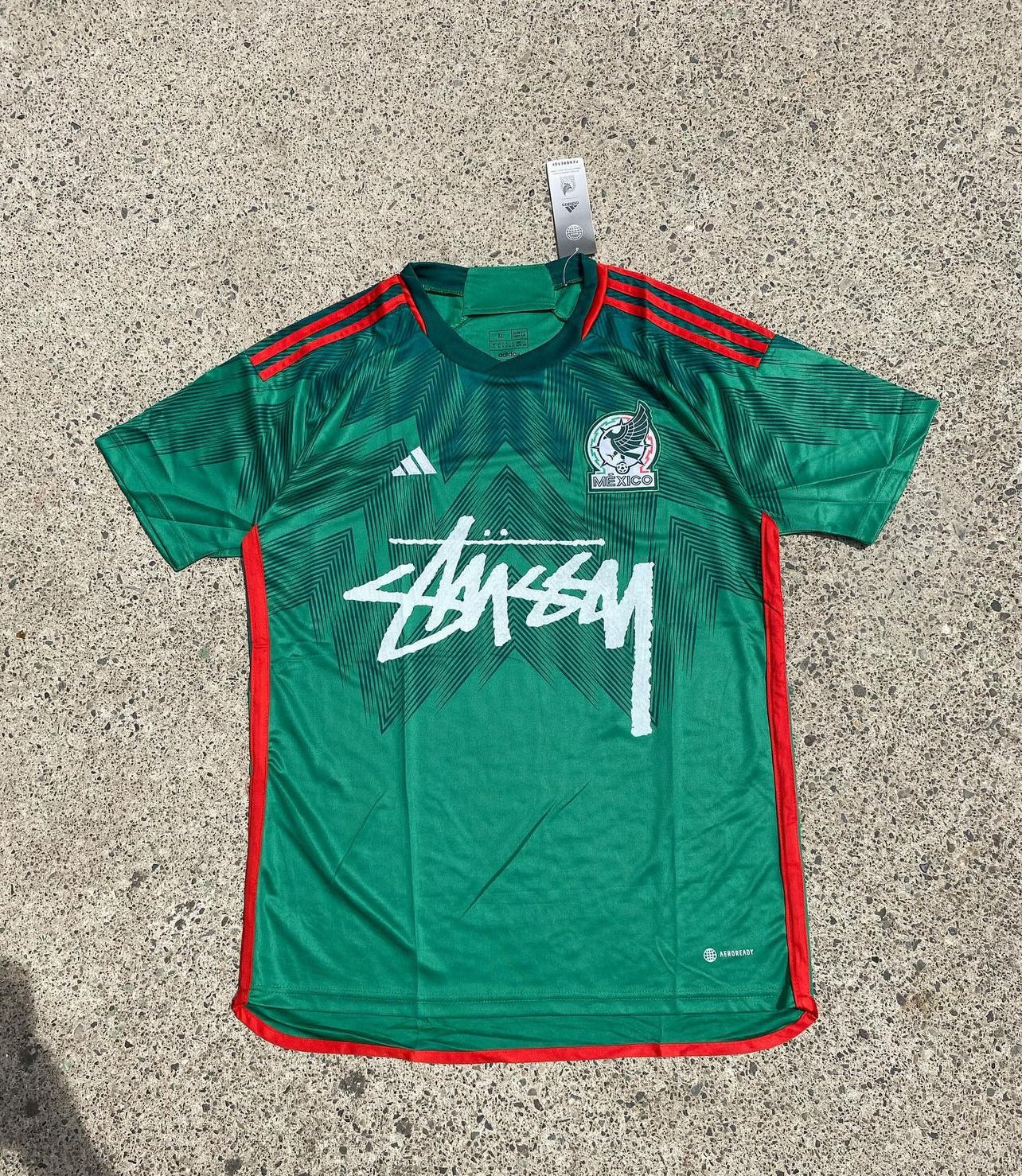 Maillot de football Mexico X Stussy édition spéciale 23/24