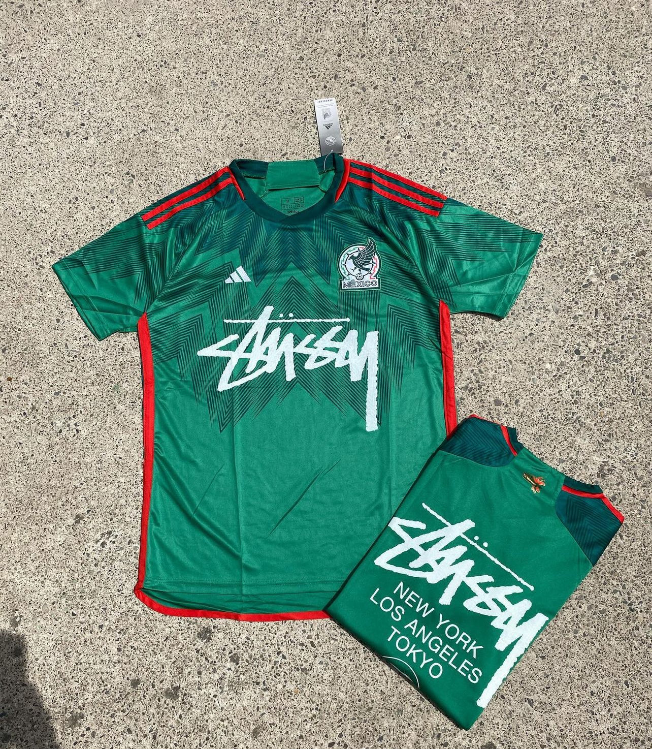 Maillot de football Mexico X Stussy édition spéciale 23/24