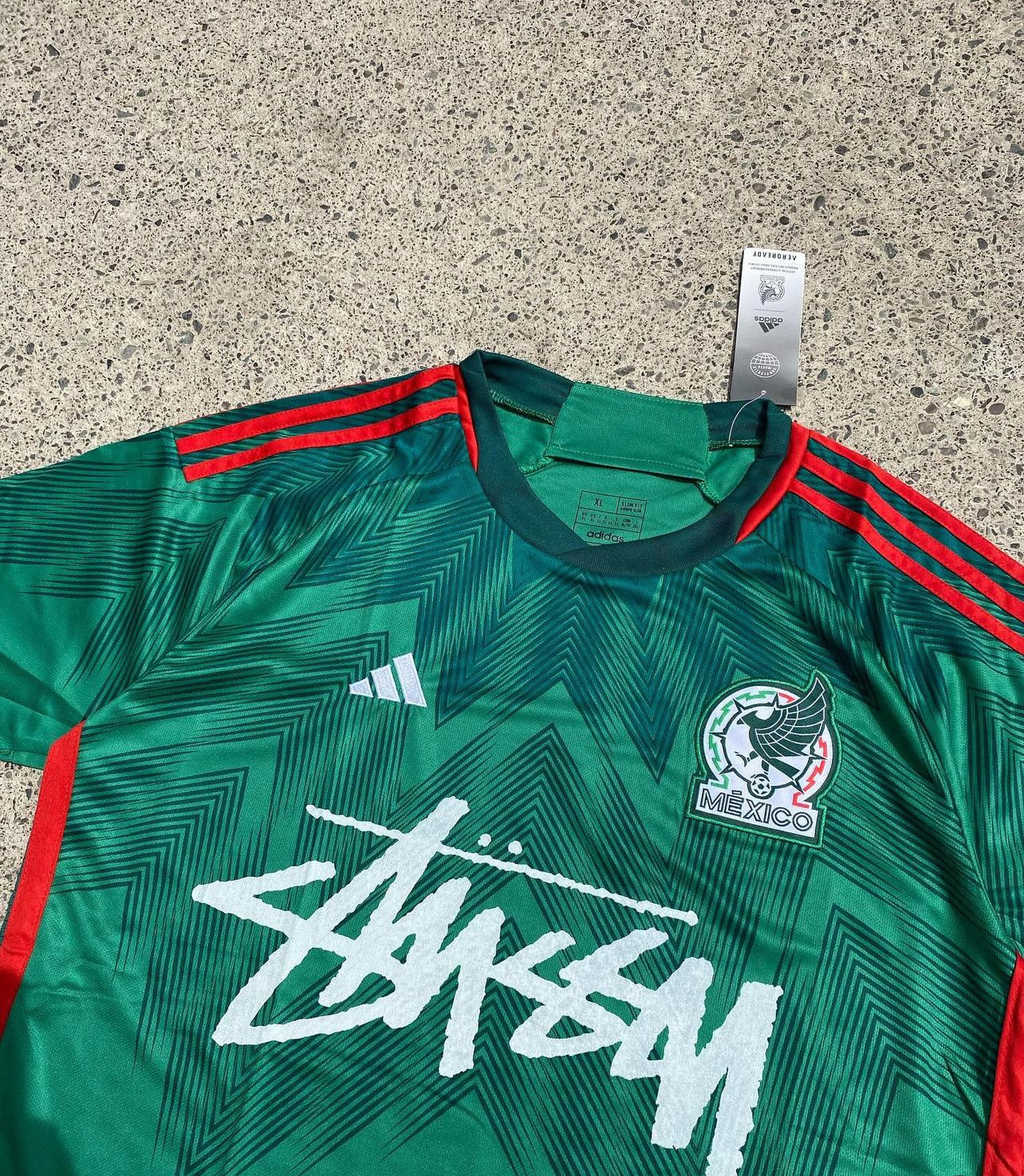 Maillot de football Mexico X Stussy édition spéciale 23/24