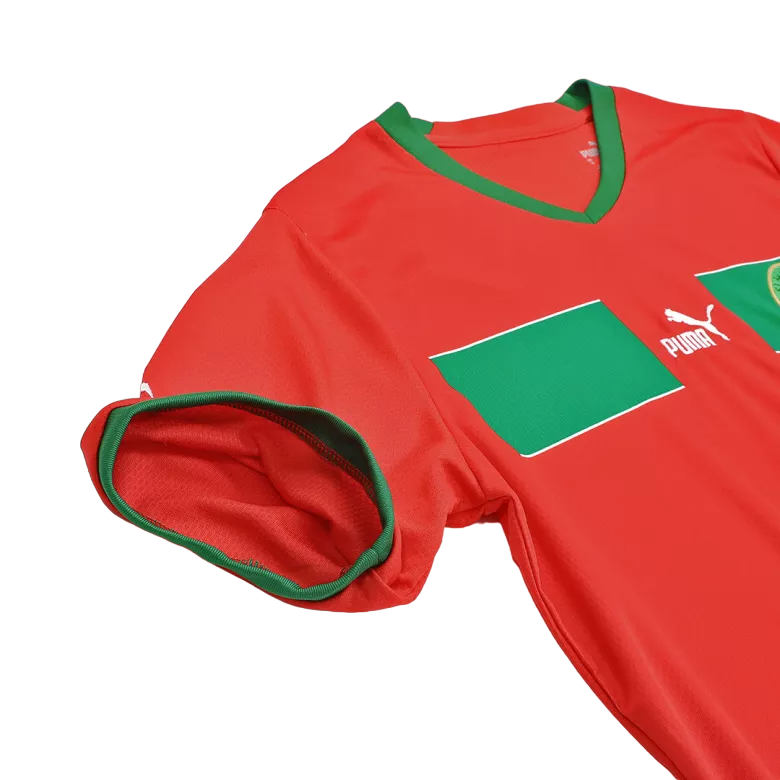 Maillot domicile du Maroc 2022 par Puma
