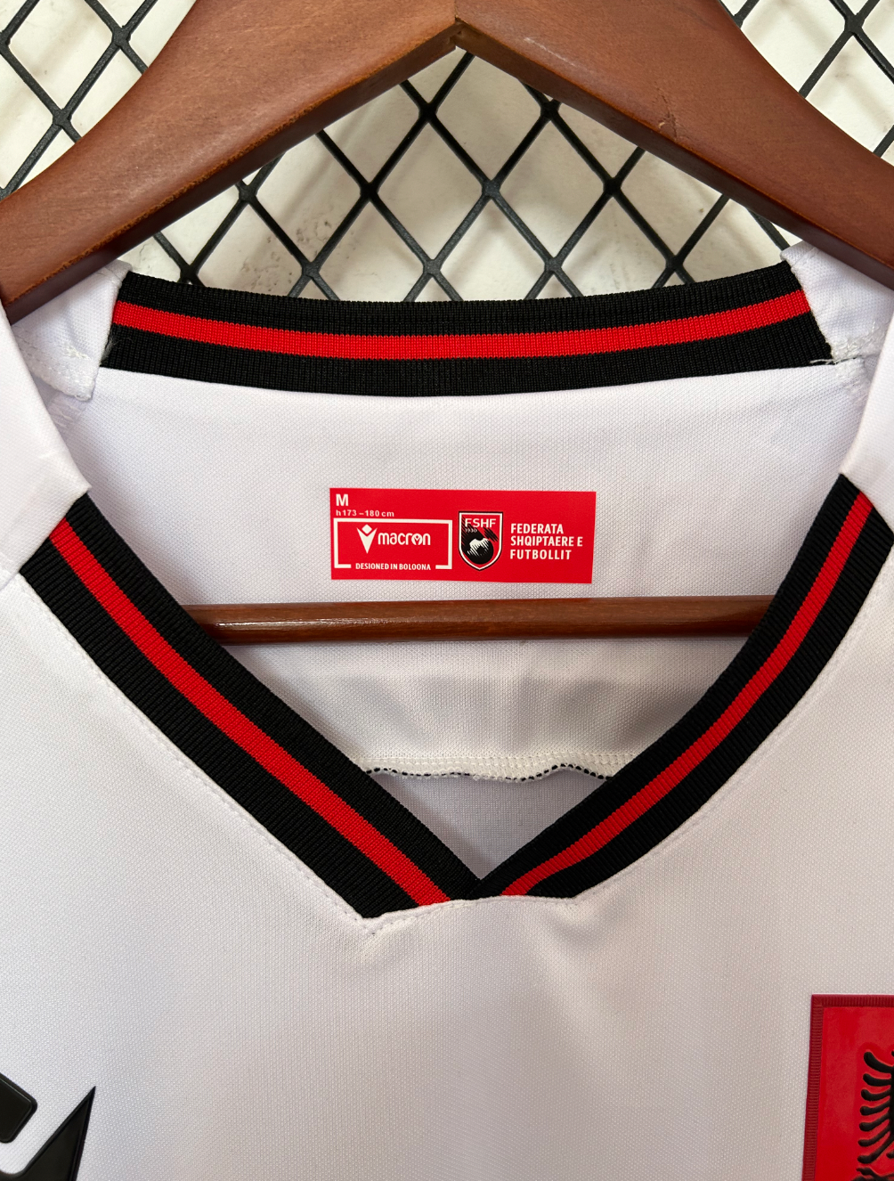 Troisième maillot Albanie 2025/2026 (blanc)