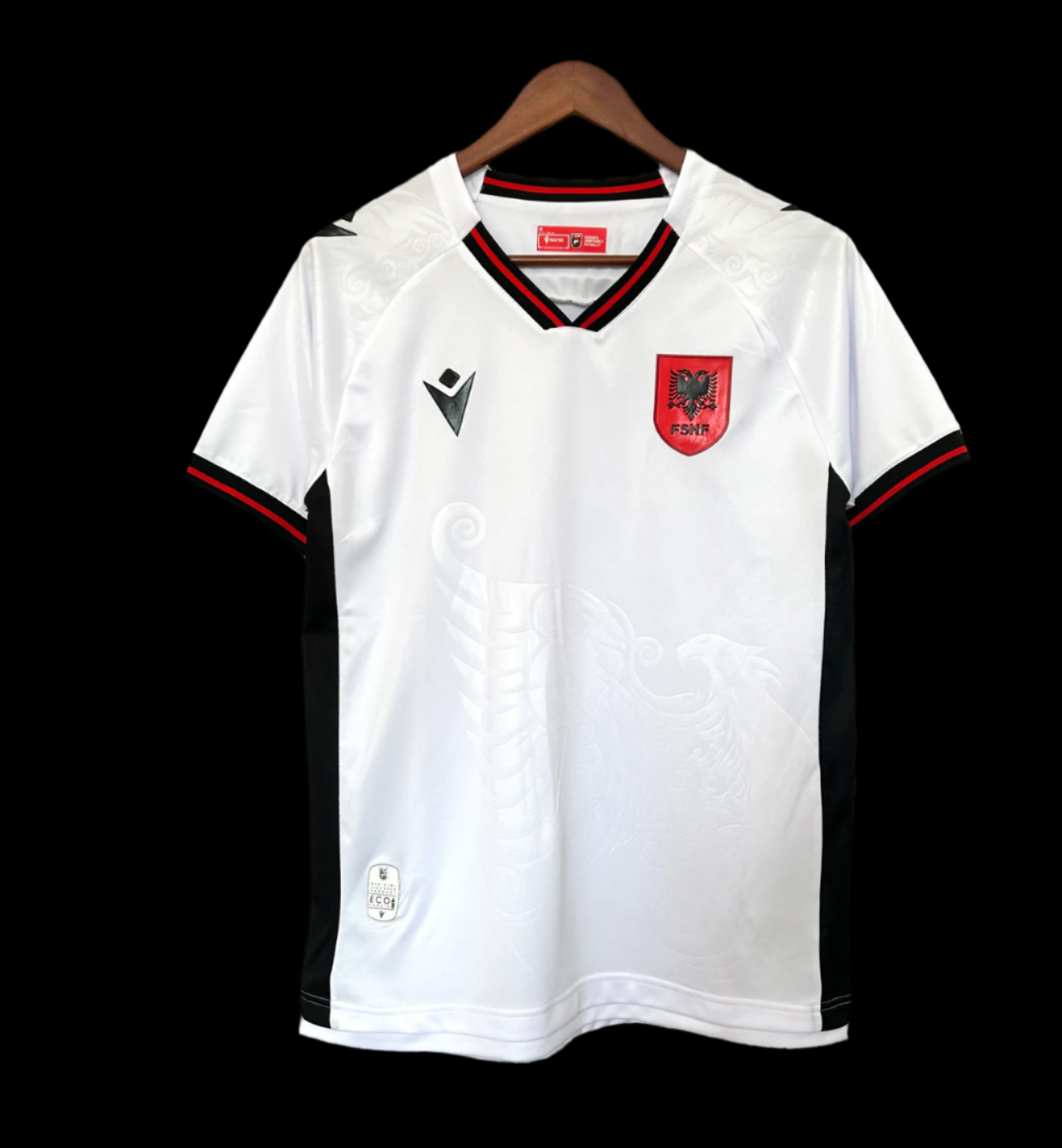 Troisième maillot Albanie 2025/2026 (blanc)