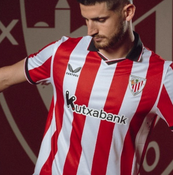 Maillot domicile de l'Athletic Bilbao 2025-2026