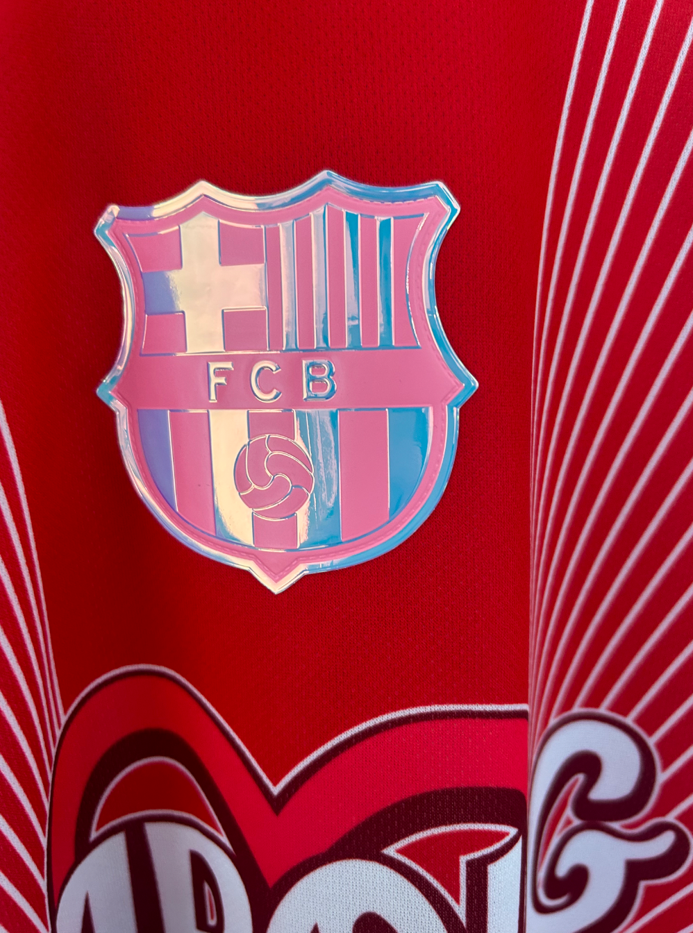 FC Barcelona Karol G Jersey Red Special Edition