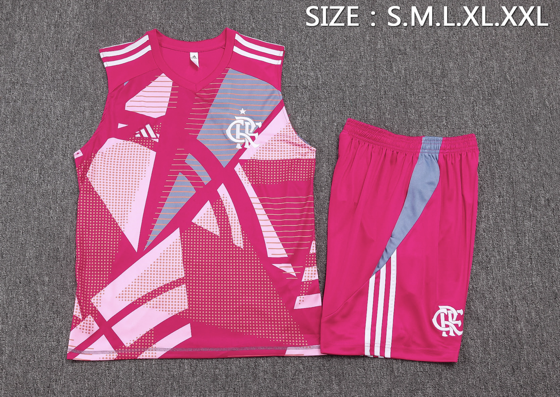 Flamengo 2025/2026 Pink Sleeveless Training Set