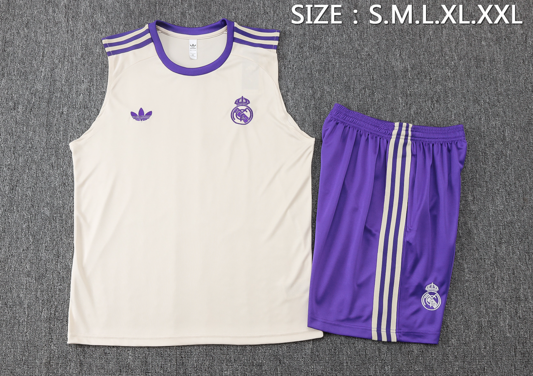 Real Madrid 2025/2026 Sleeveless Summer Training Set