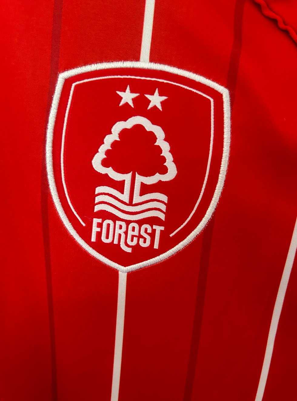 Nottingham Forest 2025/2026 home jersey