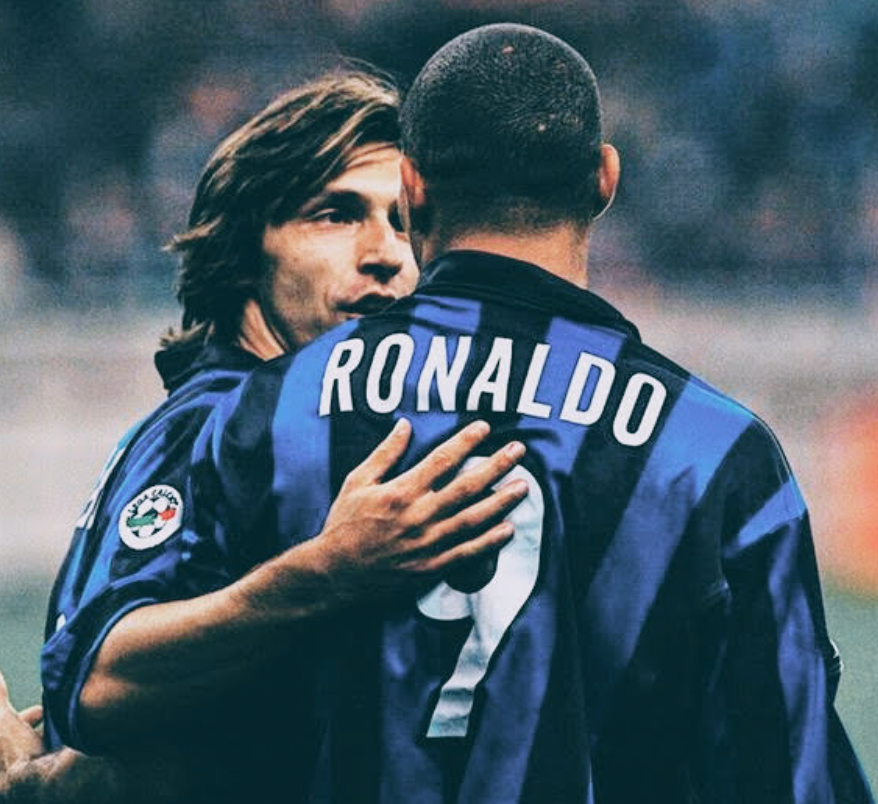 Maillot rétro domicile de l'Inter Milan 1998