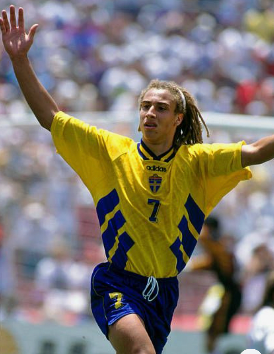 1994 Schweden Heimtrikot Retro