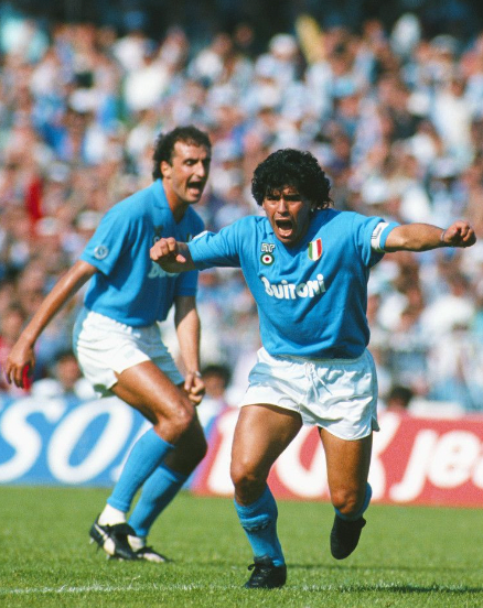 1987-1988 Napoli Heimtrikot