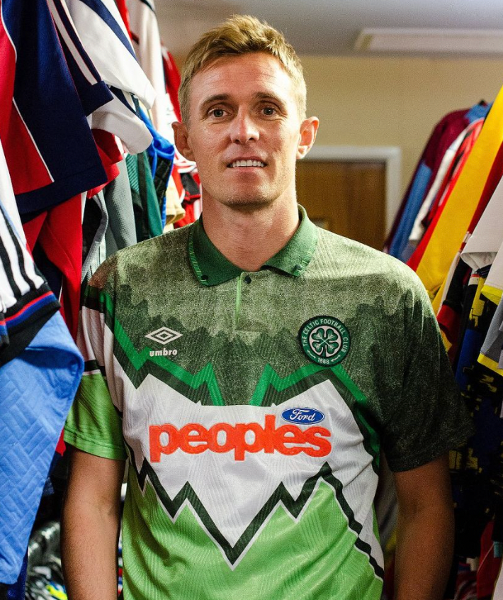 1991-1992 Celtic Retro-Auswärtstrikot