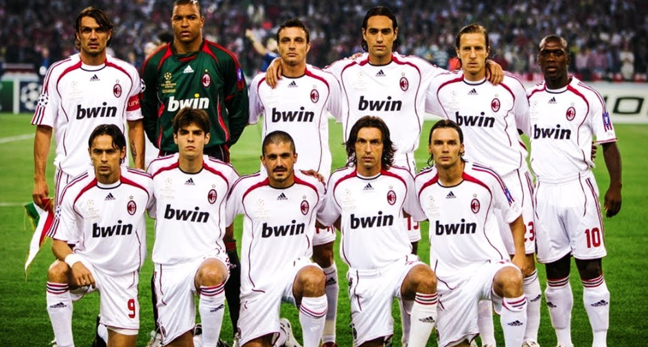 Maillot rétro extérieur de l'AC Milan 2006-2007