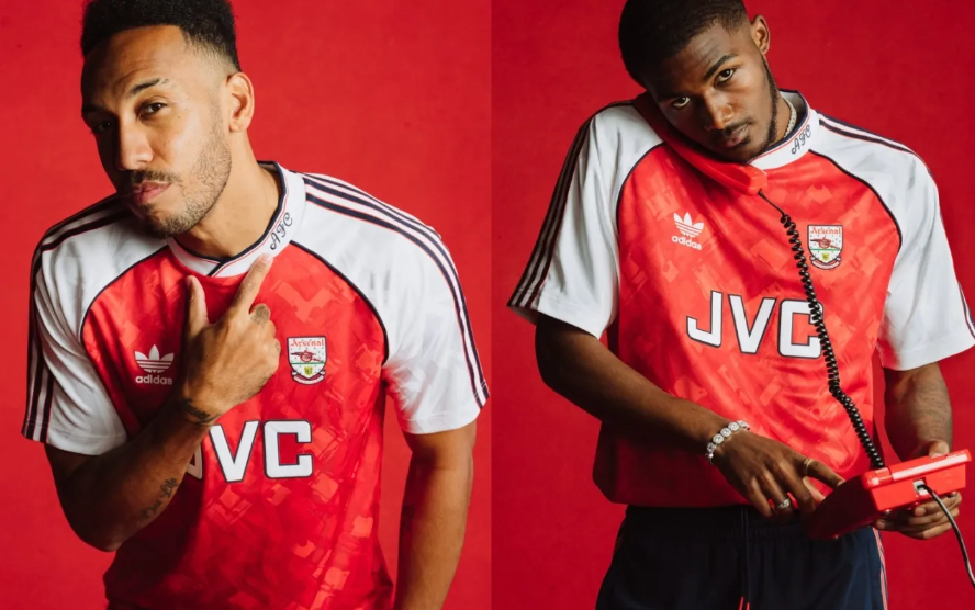 1990 1992 Arsenal Heimtrikot im Retro-Stil