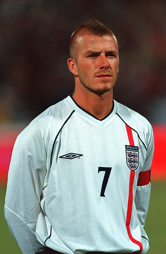 Maillot domicile Angleterre 2002 à manches longues
