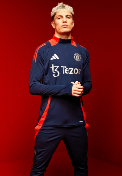 Survêtement Manchester United 2025 Bleu marine