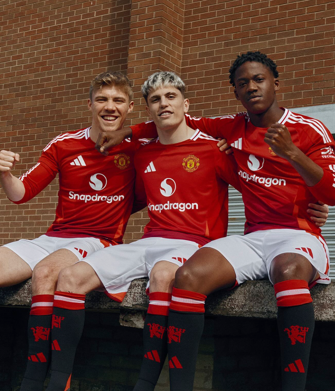 Maillot domicile de Manchester United 2024/25