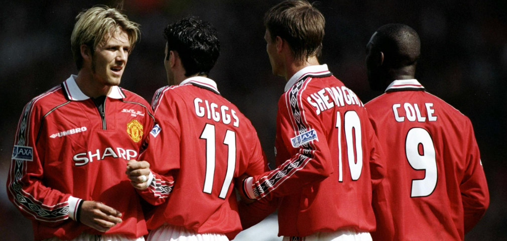 Maillot domicile manches longues Manchester United - 1998-1999