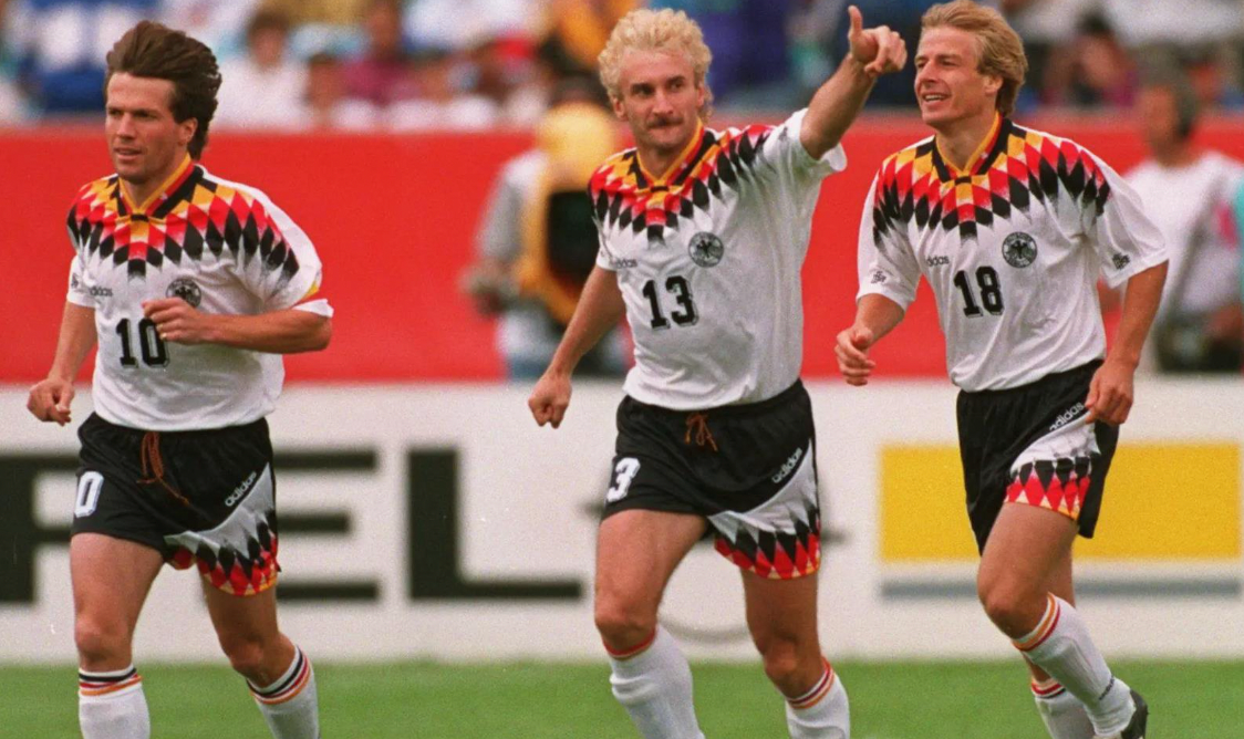 1994 Deutschland Retro-Heimtrikot