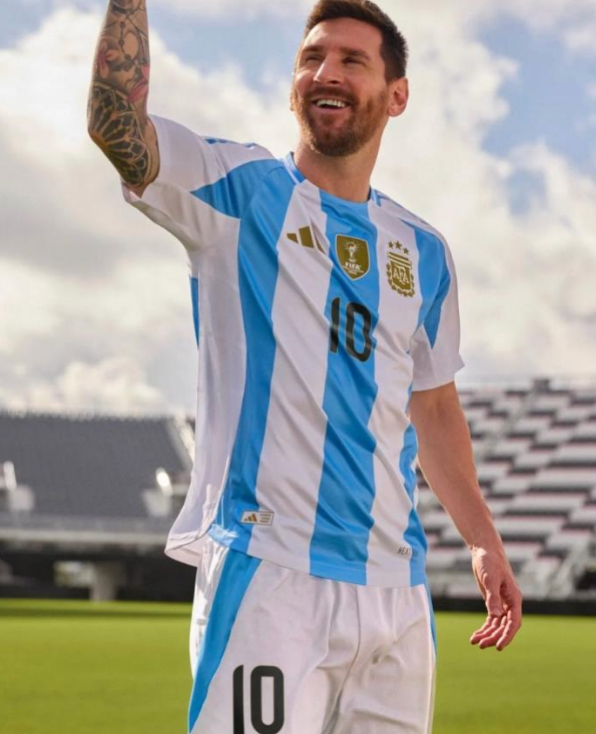 Maillot domicile de l'Argentine 2024/2025