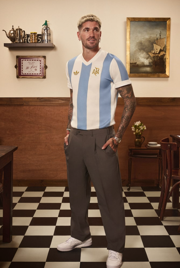 Maillot Argentine 2025, kit 50e anniversaire
