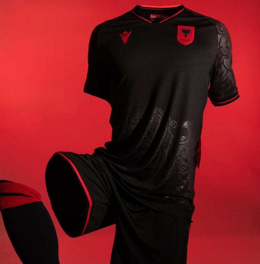 Maillot extérieur Albanie 2025/2026 (noir)