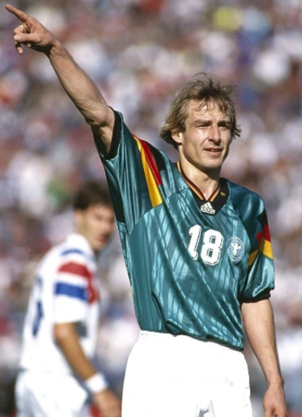 Germany away retro kit 1992