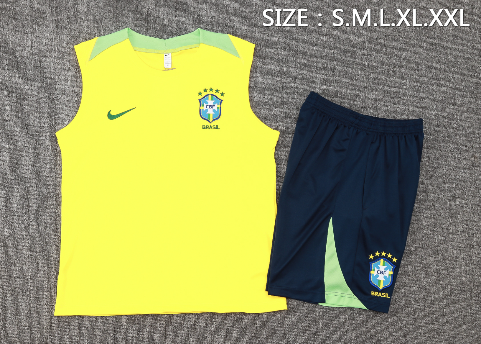 Ensemble d'été sans manches Brésil