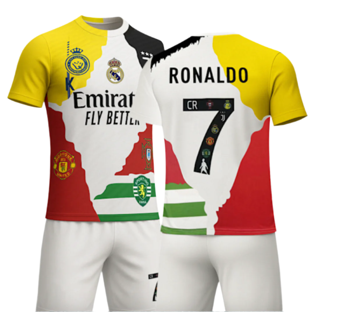 Maillot Ronaldo toutes équipes pour enfants