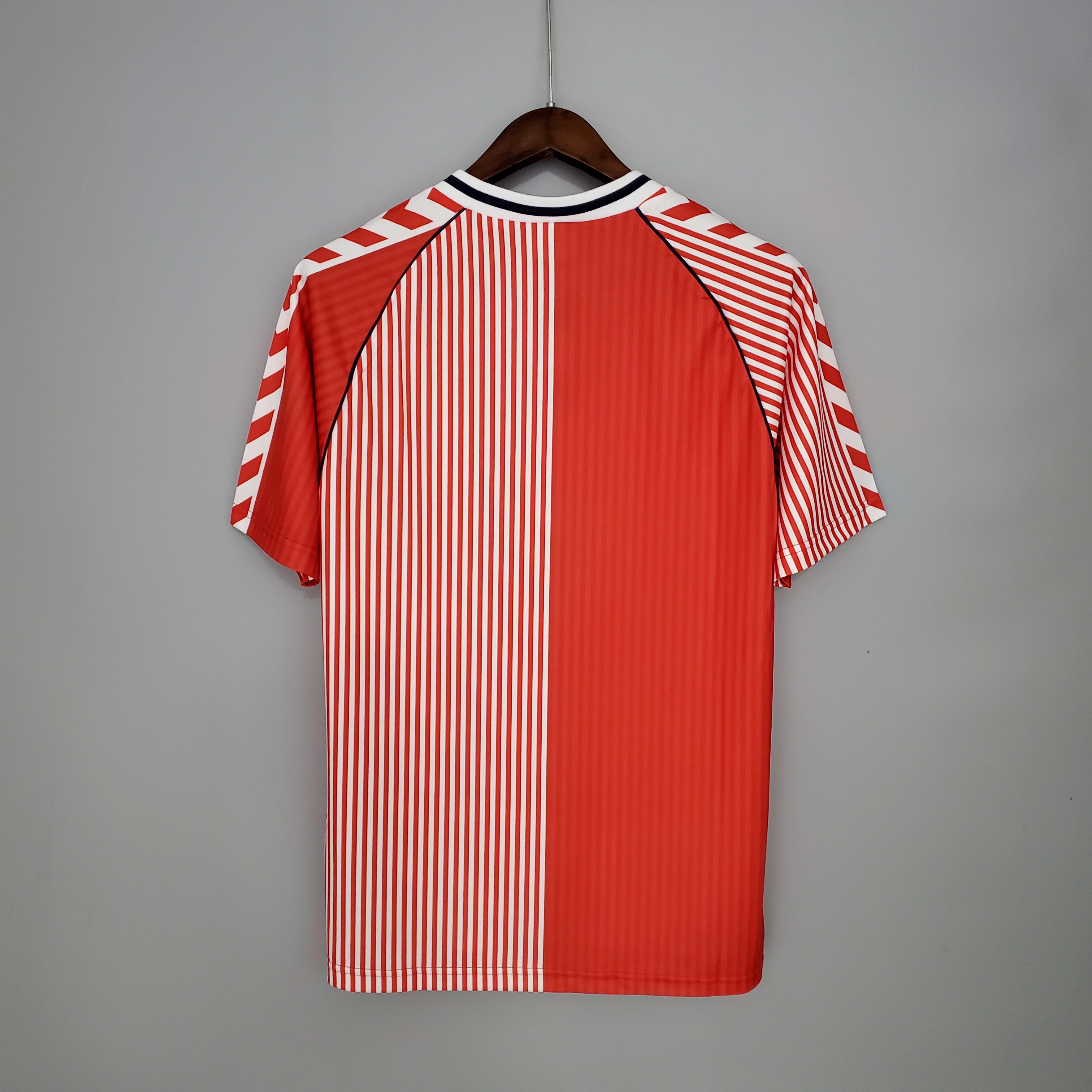 1986 Dänemark Retro-Heimtrikot