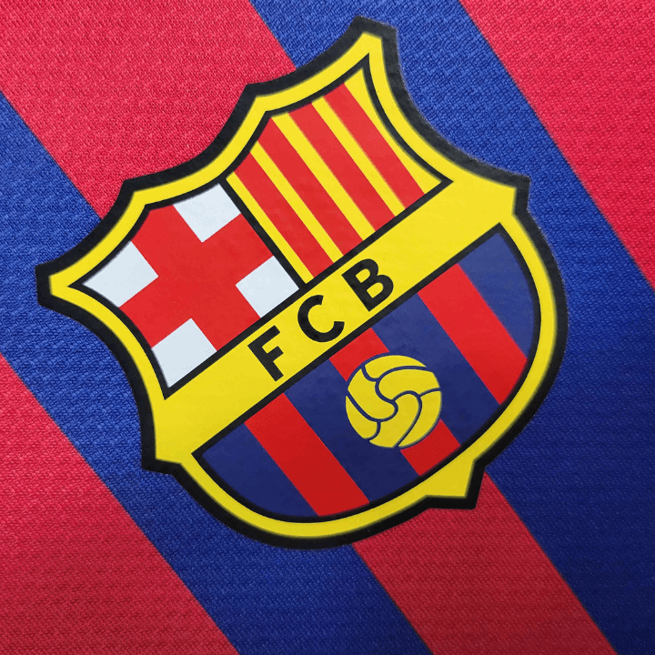 11/12 FC Barcelona Langarm-Heimtrikot