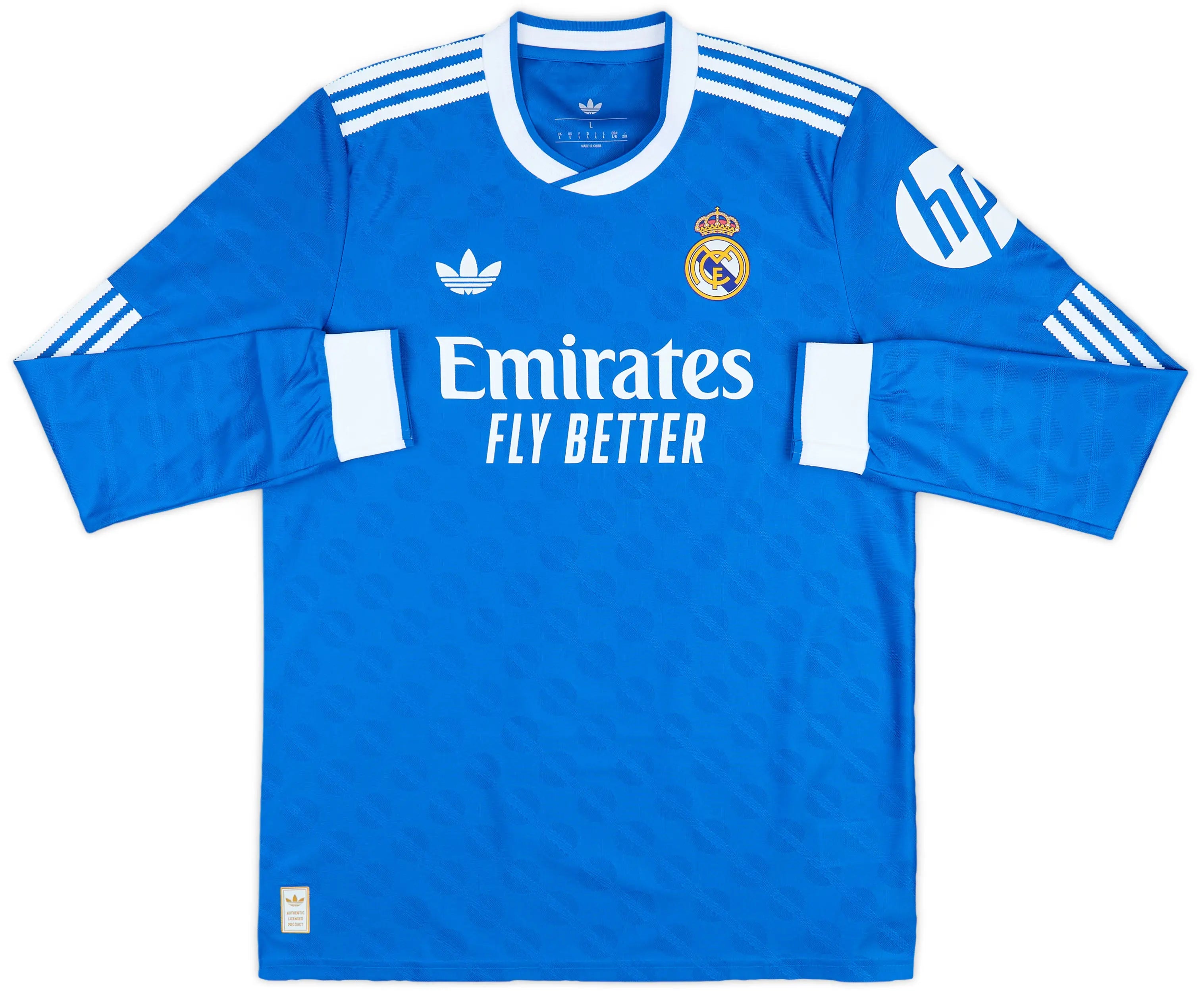 Real Madrid 2025/2026 Away Long Sleeve Jersey