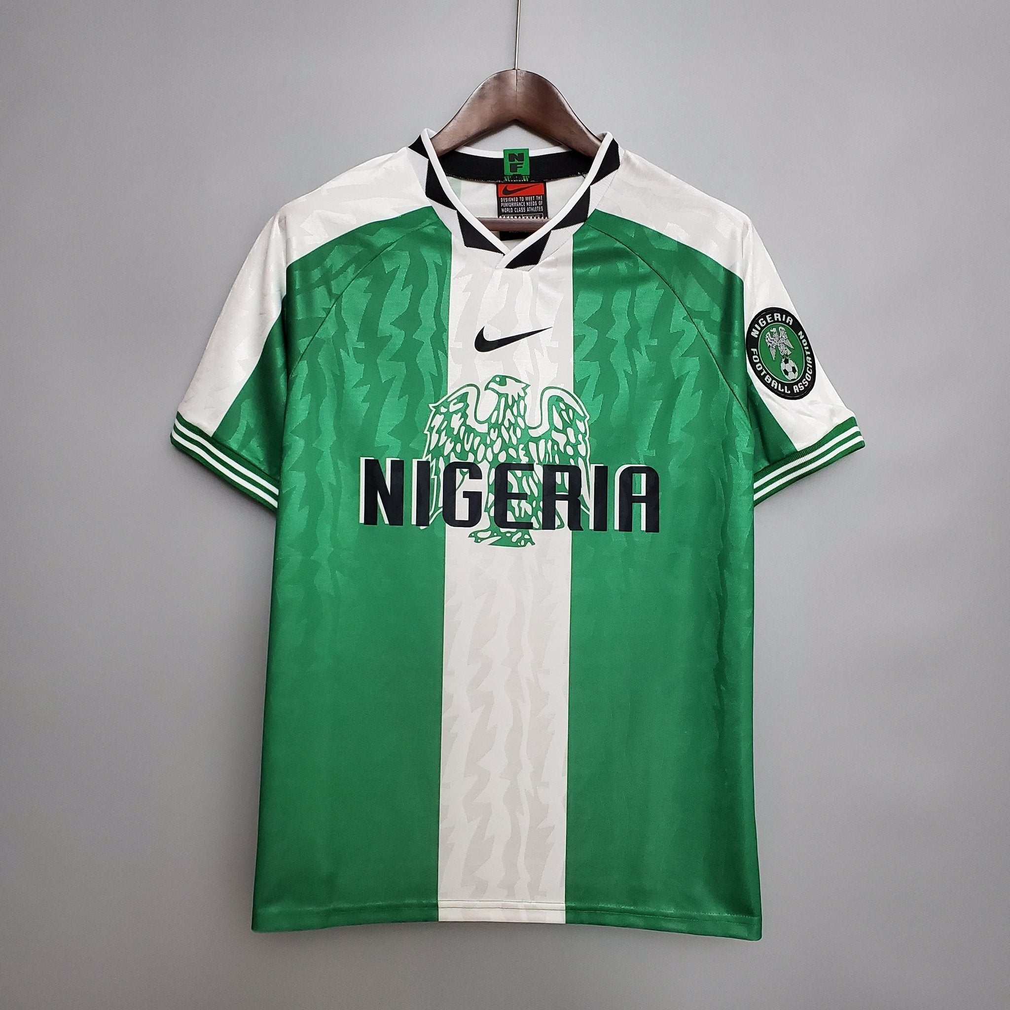 Retro-Heimtrikot von Nigeria aus dem Jahr 1996