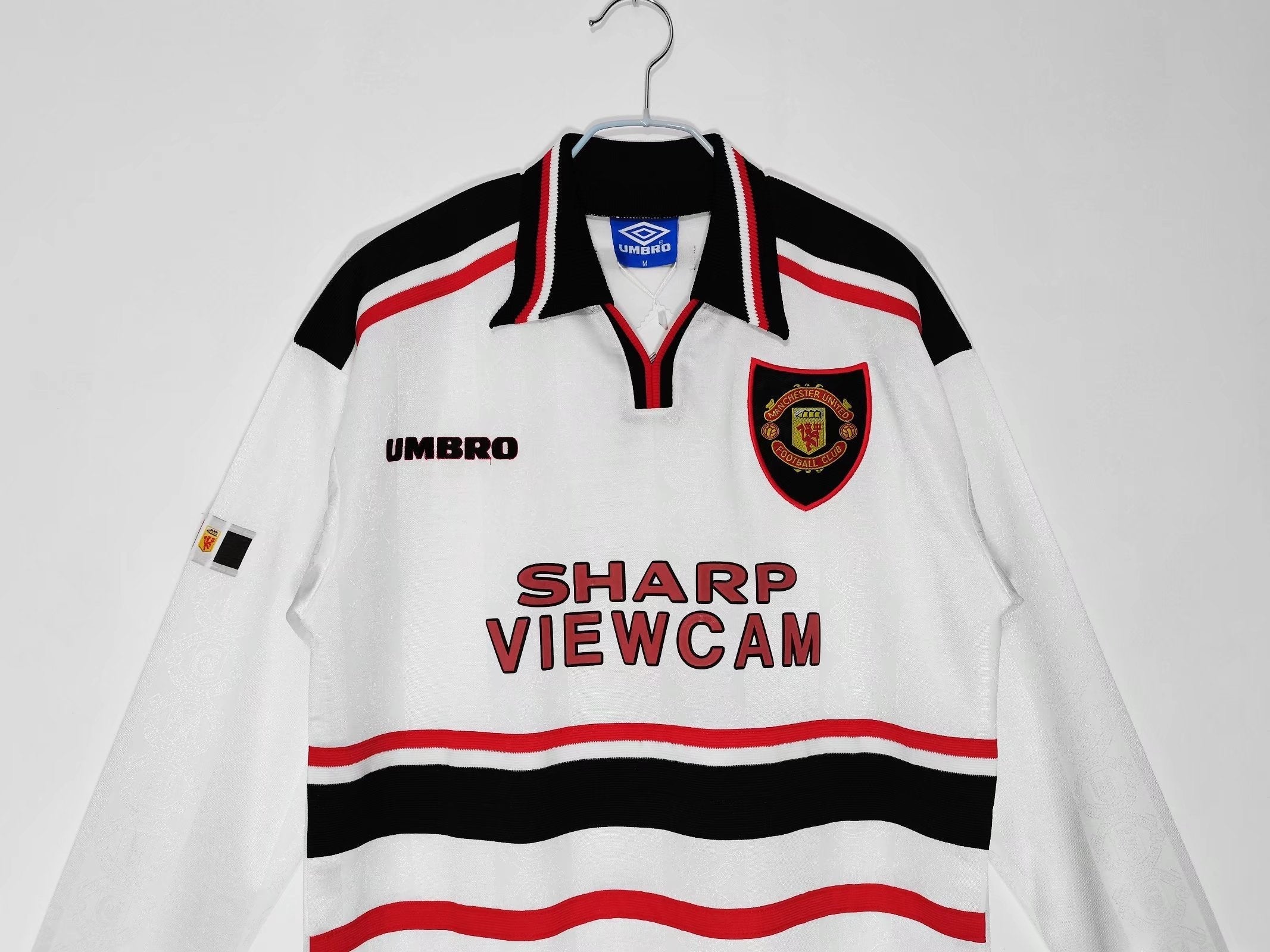 Maillot extérieur à manches longues Manchester United 1997-1998