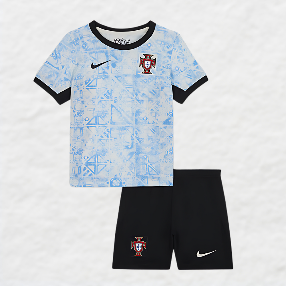 (KINDER) PORTUGAL EURO 2024 AUSWÄRTSTRIKOT
